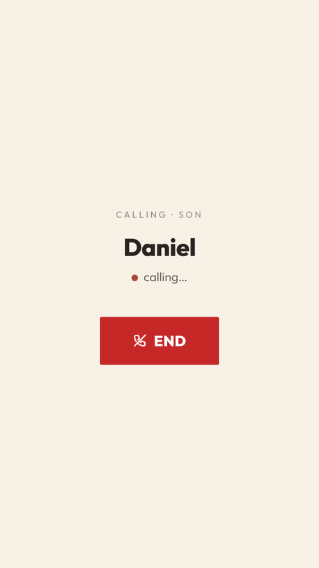 Calling Daniel — one tap native call